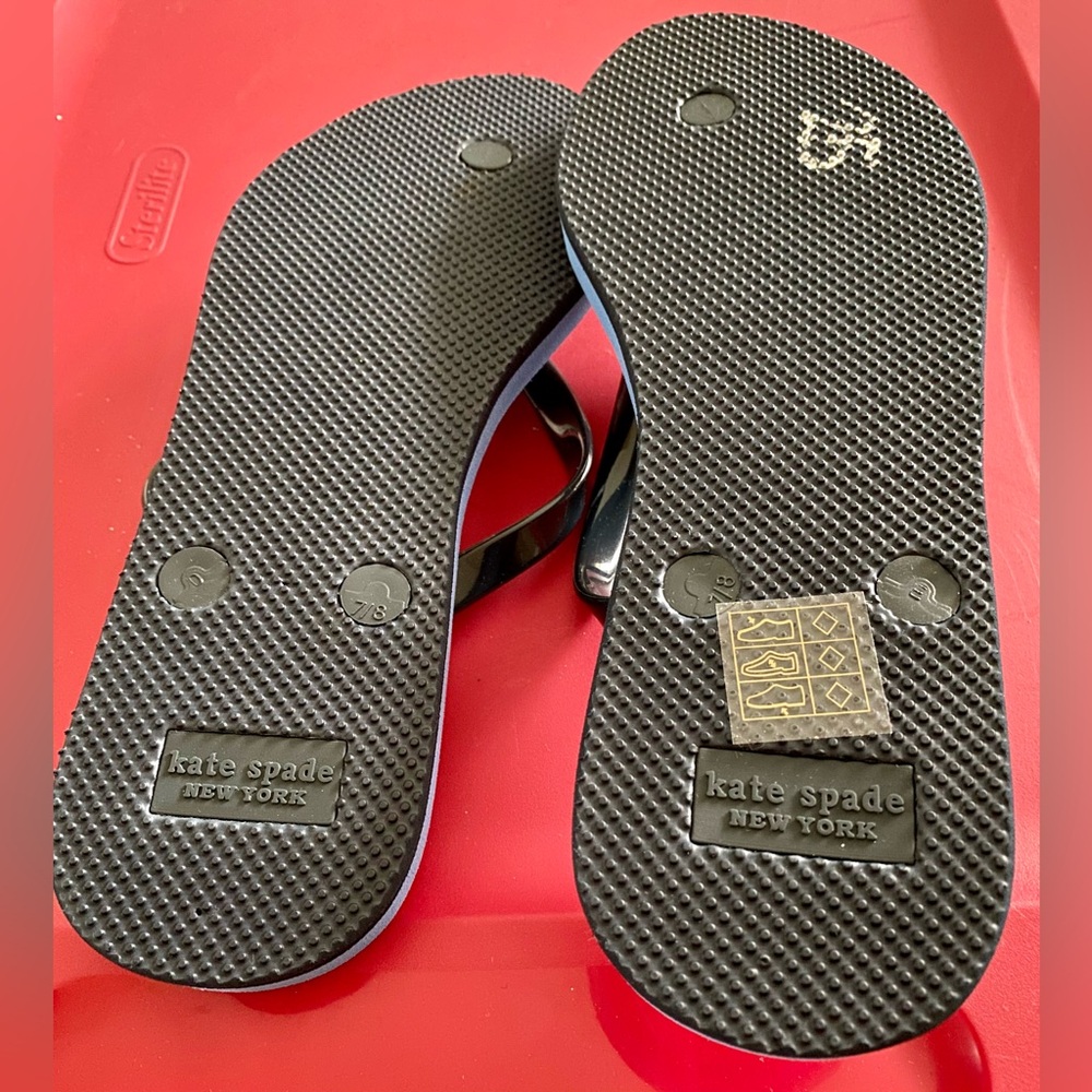 KATE SPADE Floral Flip Flop Slip-On Slide - Picture 5 of 5